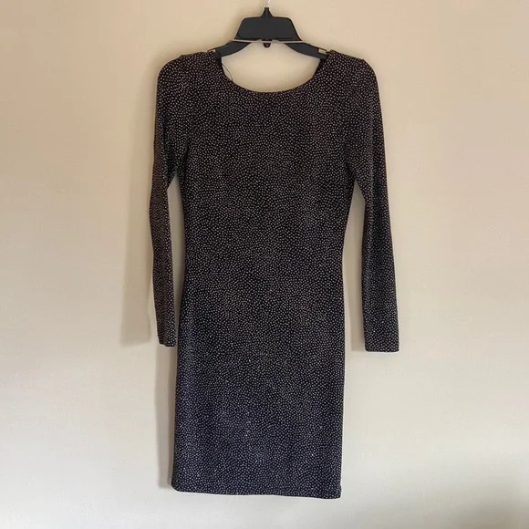 dusty pink long sleeve dress Merigold Long dress